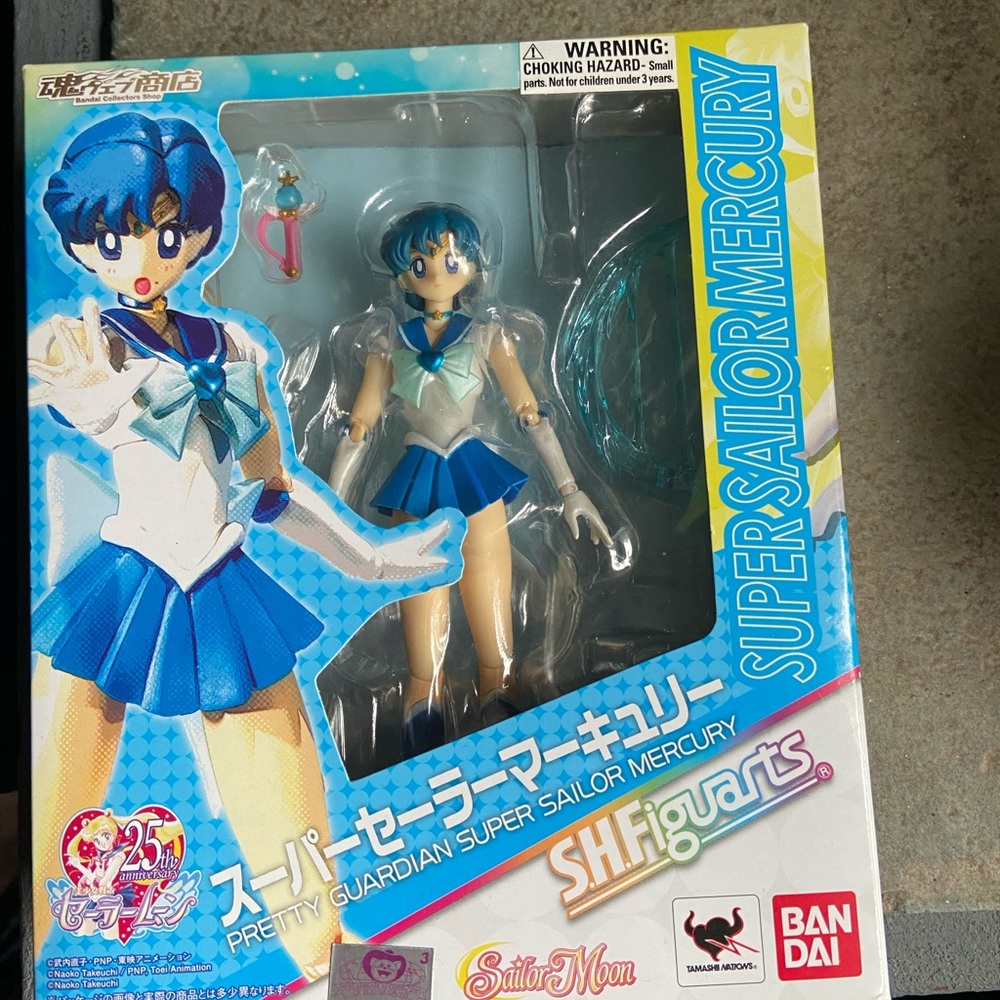 Brand new sailor mercury action figure